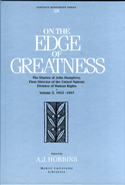 On the Edge of Greatness: Volume III, 1952-1957