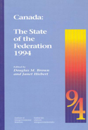 Canada: The State of the Federation 1994